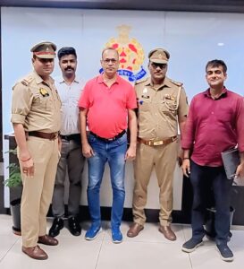 यूनी पे टू मार्केटिंग कंपनी  खोलकर करोड़ों की ठगी करने वाला गिरफ्तार