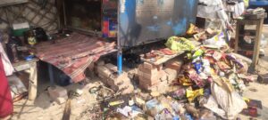 उन्नाव: अज्ञात लोगों ने पर्चून की गुमटी में लगाई आग, गरीब महिला का हुआ भारी नुकसान