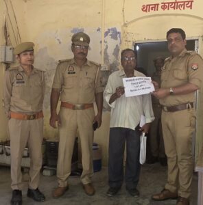 थाना गंगाघाट पुलिस की बड़ी सफलता: साइबर फ्रॉड के 1.07 लाख रुपये पीड़ित को लौटाए