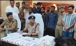 उन्नाव में सवारी बनाकर लूट करने वाला गिरोह बेनकाब, कार समेत चार आरोपी गिरफ्तार