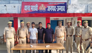 उन्नाव में फायरिंग कांड का खुलासा, तीन आरोपी तमंचों सहित गिरफ्तार