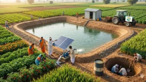 उन्नाव में खेत तालाब योजना शुरू, किसानों को 52,500 रुपये तक अनुदान मिलेगा