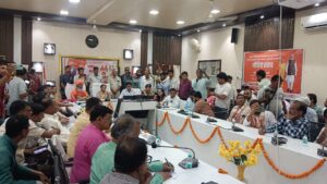 प्रभारी मंत्री रजनी तिवारी ने मीडिया संवाद में गिनाईं केंद्र सरकार के 12 वर्षों की उपलब्धियां