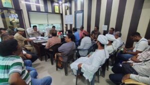 जगन्नाथ रथ यात्रा को लेकर कोतवाली सदर में पीस कमेटी की बैठक आयोजित