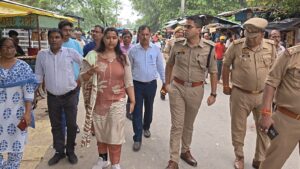 एएसपी और एसडीएम ने परखा कांवड़ यात्रा मार्ग, दिए आवश्यक निर्देश