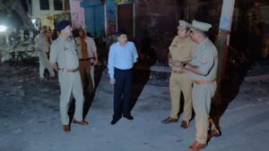 श्रावण मास में सुरक्षा व्यवस्था का जायजा, एसएसपी ने कांवड़ यात्रा मार्ग का किया निरीक्षण