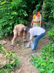 उन्नाव– 40 लीटर अवैध कच्ची शराब बरामद किया गया