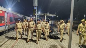स्वतंत्रता दिवस की पूर्व संध्या पर सुरक्षा व्यवस्था का जायजा