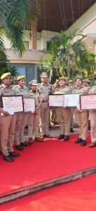 मिशन शक्ति में उत्कृष्ट कार्य के लिए उन्नाव की महिला कांस्टेबल प्रियंका मिश्रा सम्मानित