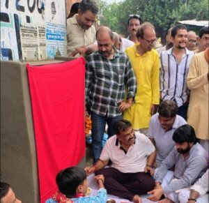 गिरजा बाग में गिरजेश्वर महादेव मंदिर के गेट का हुआ भूमि पूजन